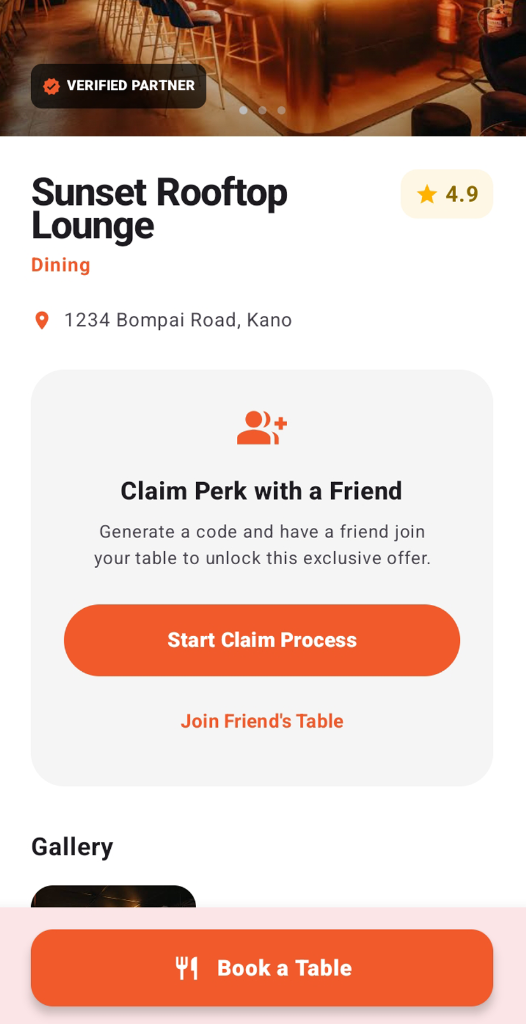 Èsì Spot Details and Perks